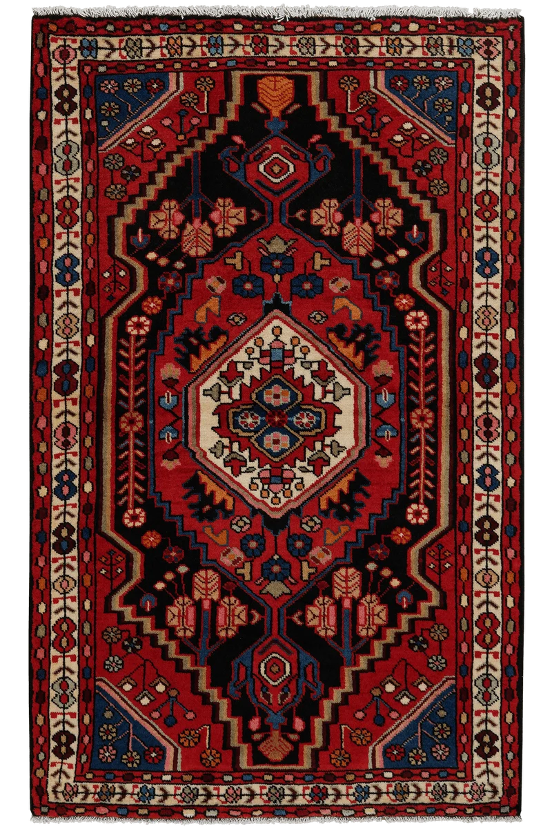 Toysarghan · Handgeknüpft – Blau, 135x82 cm