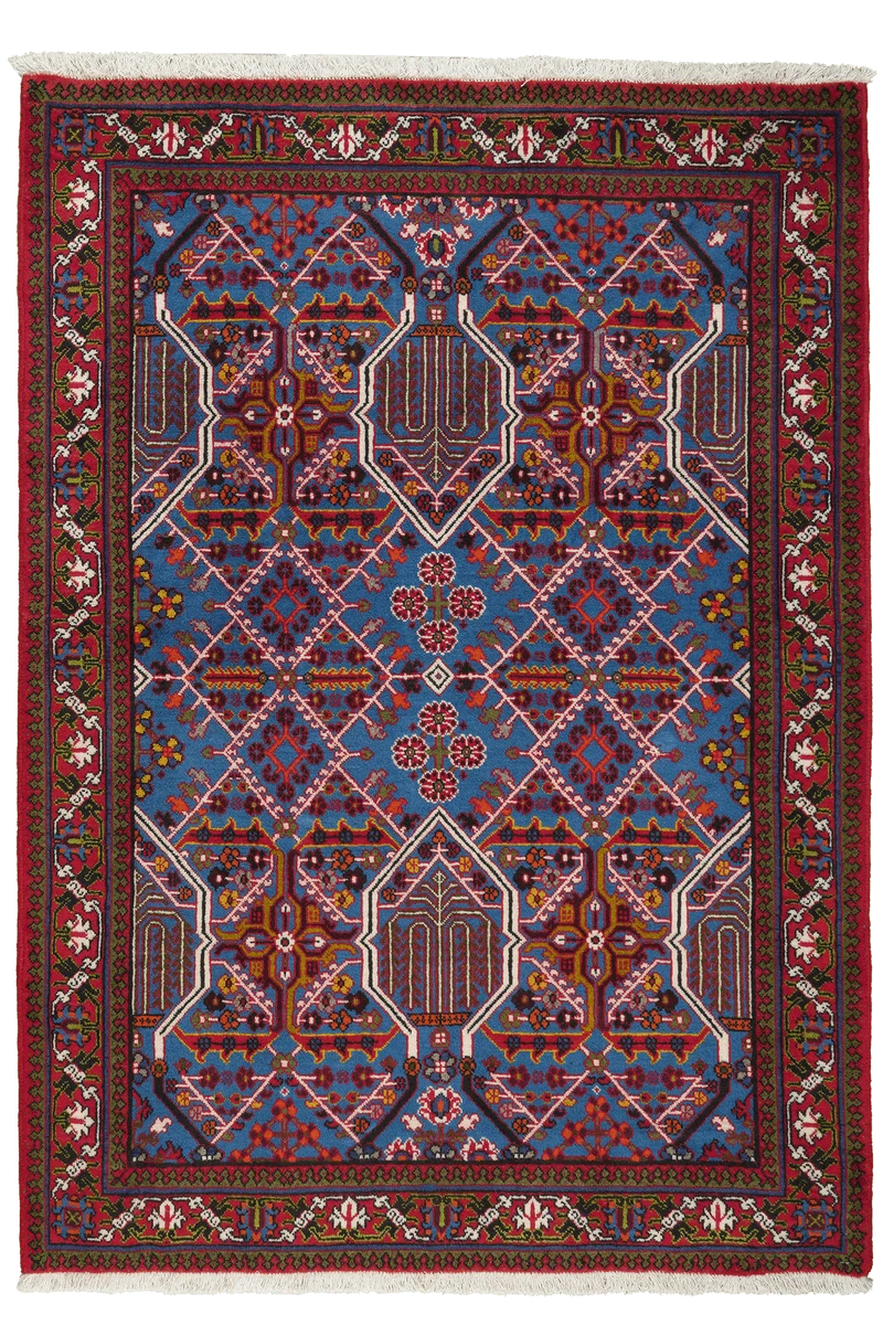 Meymeh · Handgeknüpft – Blau, 158x110 cm
