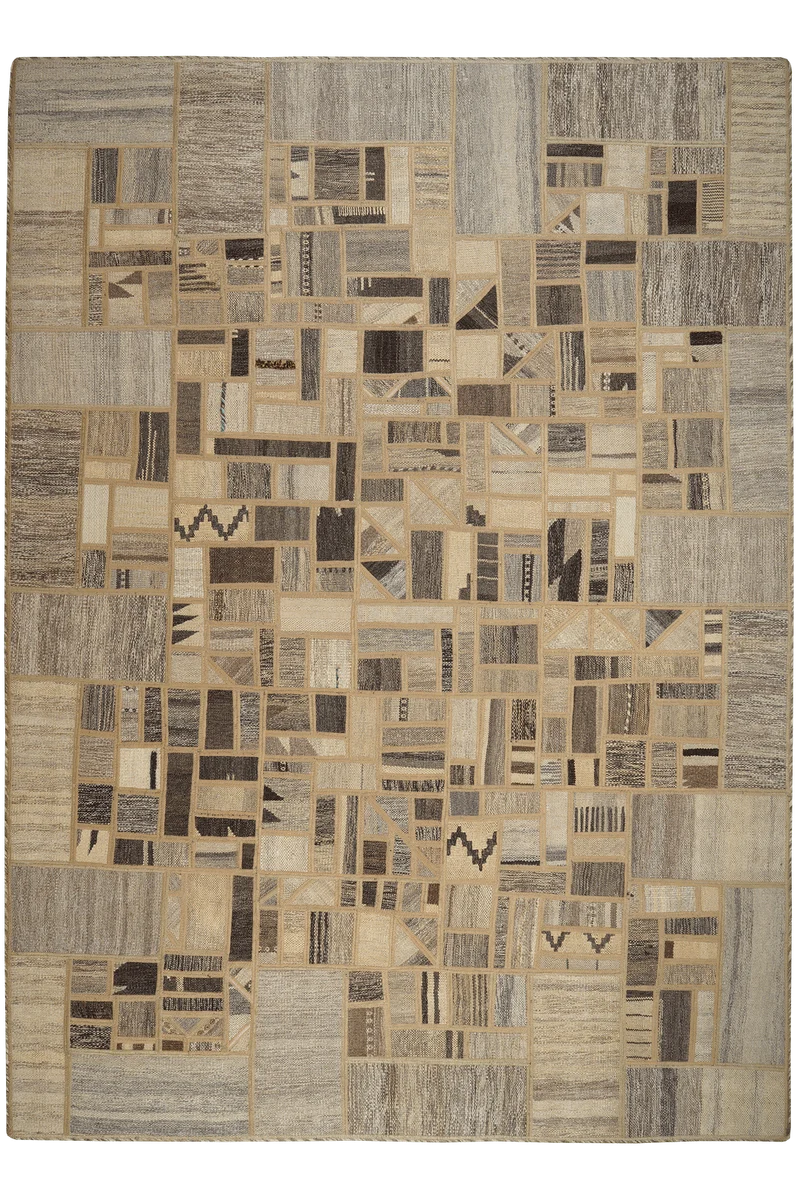 Kelim Tekkeh · Handgewebt – Beige, 235x171 cm