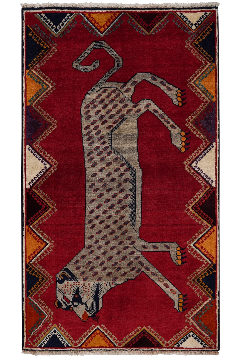 Gashgai · Handgeknüpft – Rot, 180x103 cm