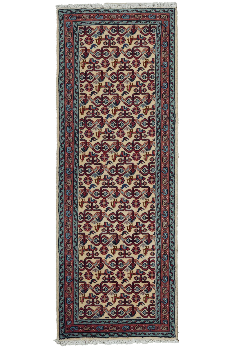 Assadabad · Handgeknüpft – Beige, 192x71 cm