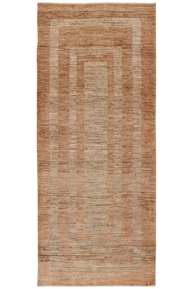 Rizbaf · Handgeknüpft – Braun, 197x82 cm