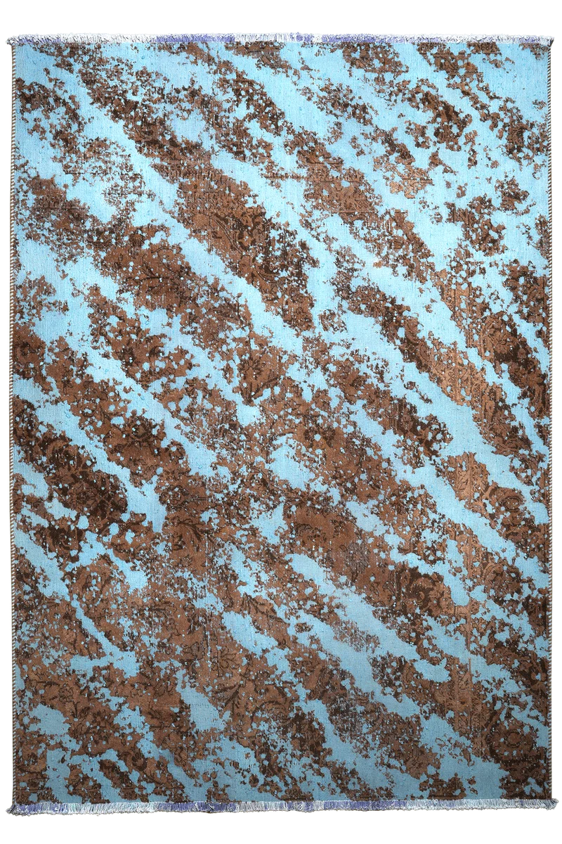 Vintage · Handgeknüpft – Blau, 243x171 cm