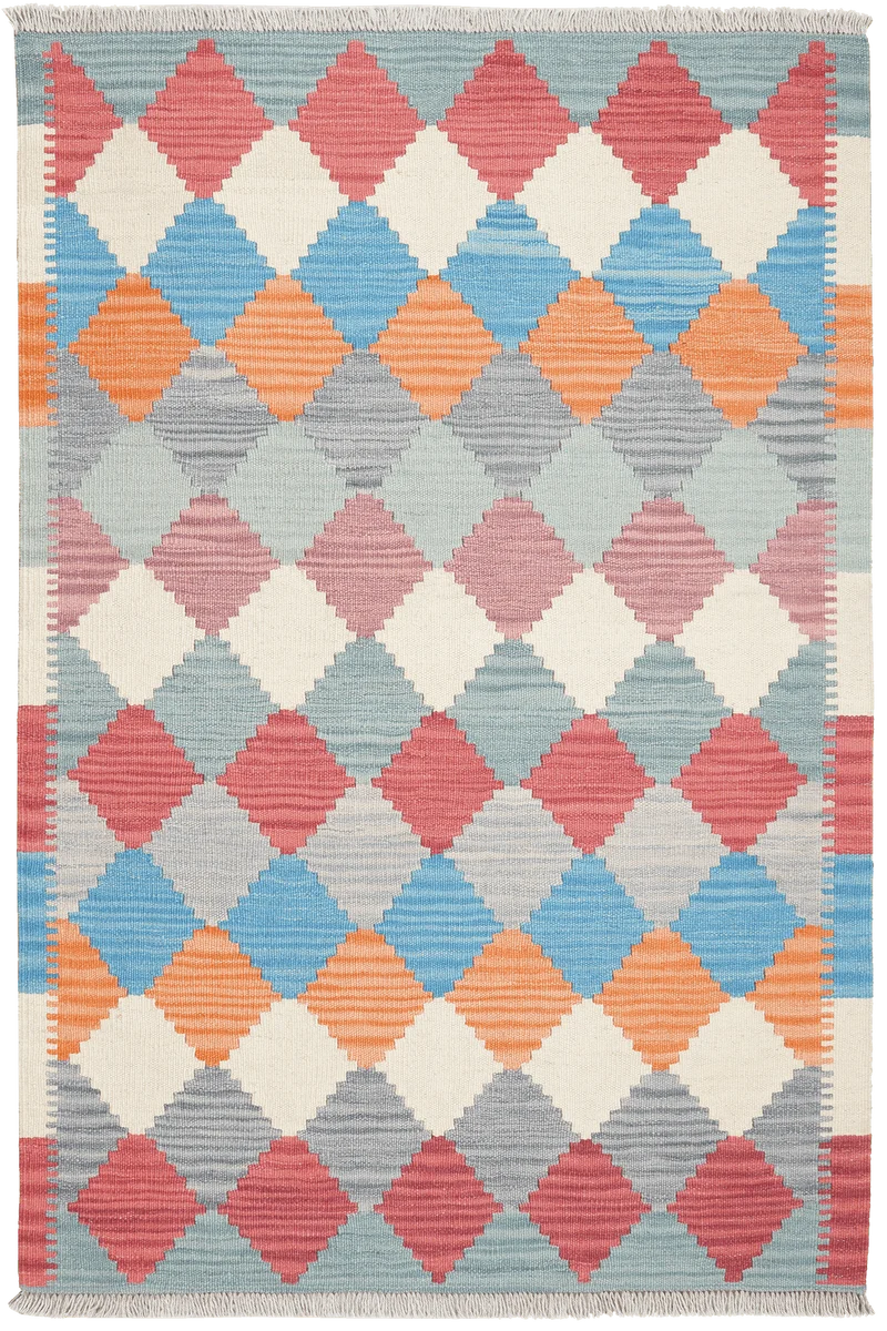 Kelim Gashgai · Handgewebt – Bunt, 153x103 cm