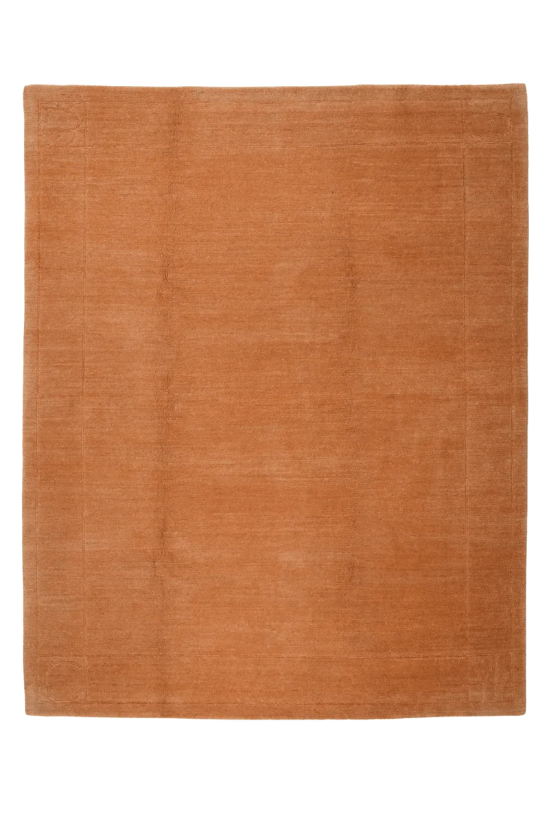 Nepal · Handgeknüpft – Orange, 250x200 cm
