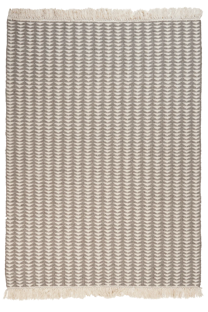 Dhurrie · Handgewebt – Beige, 160x230 cm
