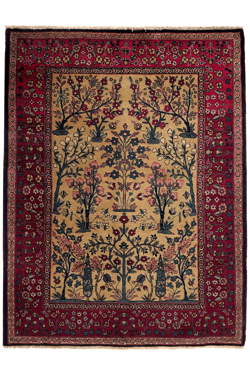 Tabriz Antique · Handgeknüpft – Beige, 190x143 cm