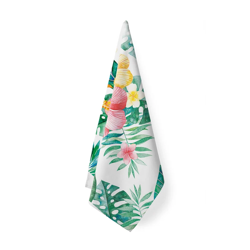 Strofinaccio tropical Floreale in Cotone