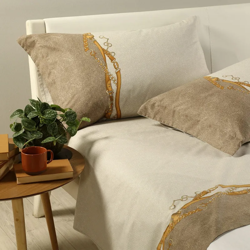 Completo Lenzuola ascot Smart City in Cotone