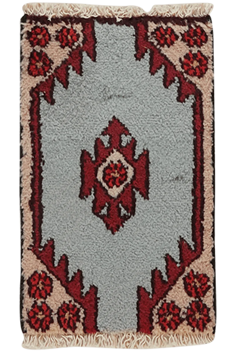 Dardjazin · Handgeknüpft – Blau, 44x28 cm