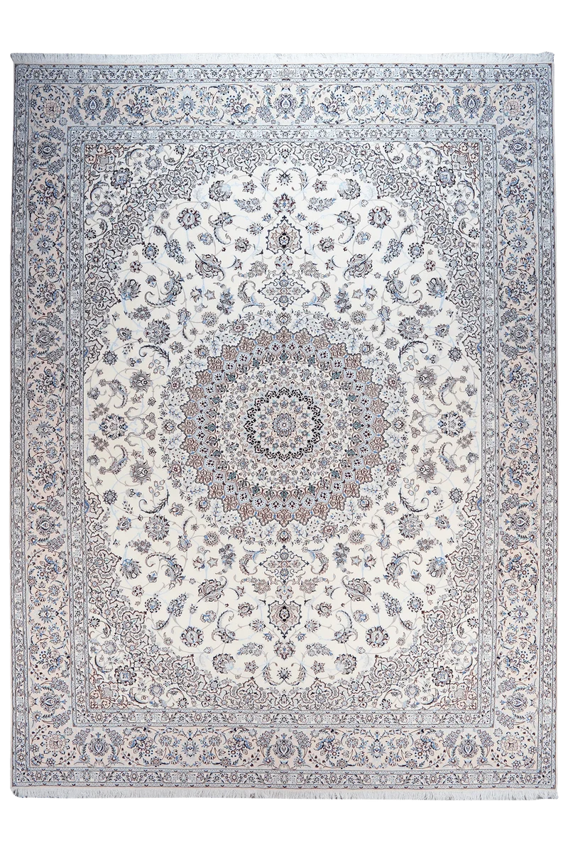 Nain 6La · Handgeknüpft – Beige, 405x305 cm