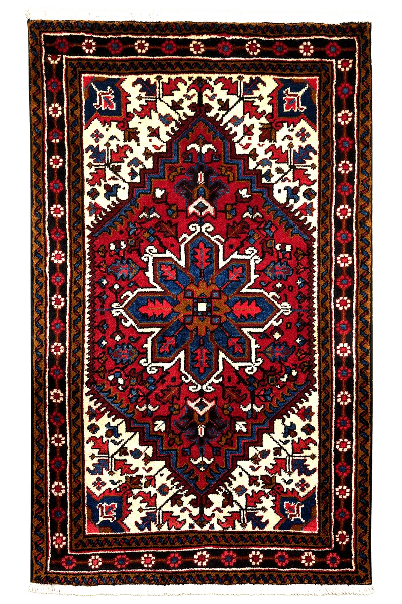 Mehrewan · Handgeknüpft – Rot, 146x88 cm