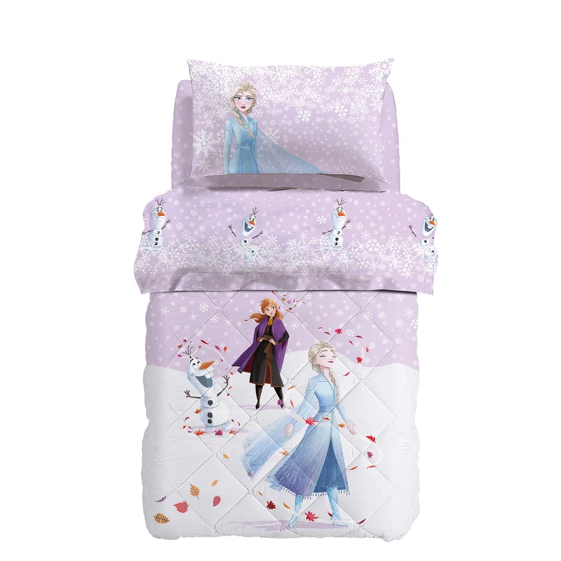 Trapunta frozen magica in Cotone 300 gr/mq