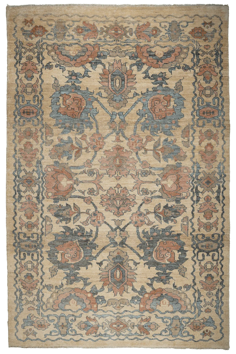 Sultanabad · Handgeknüpft – Beige, 290x190 cm