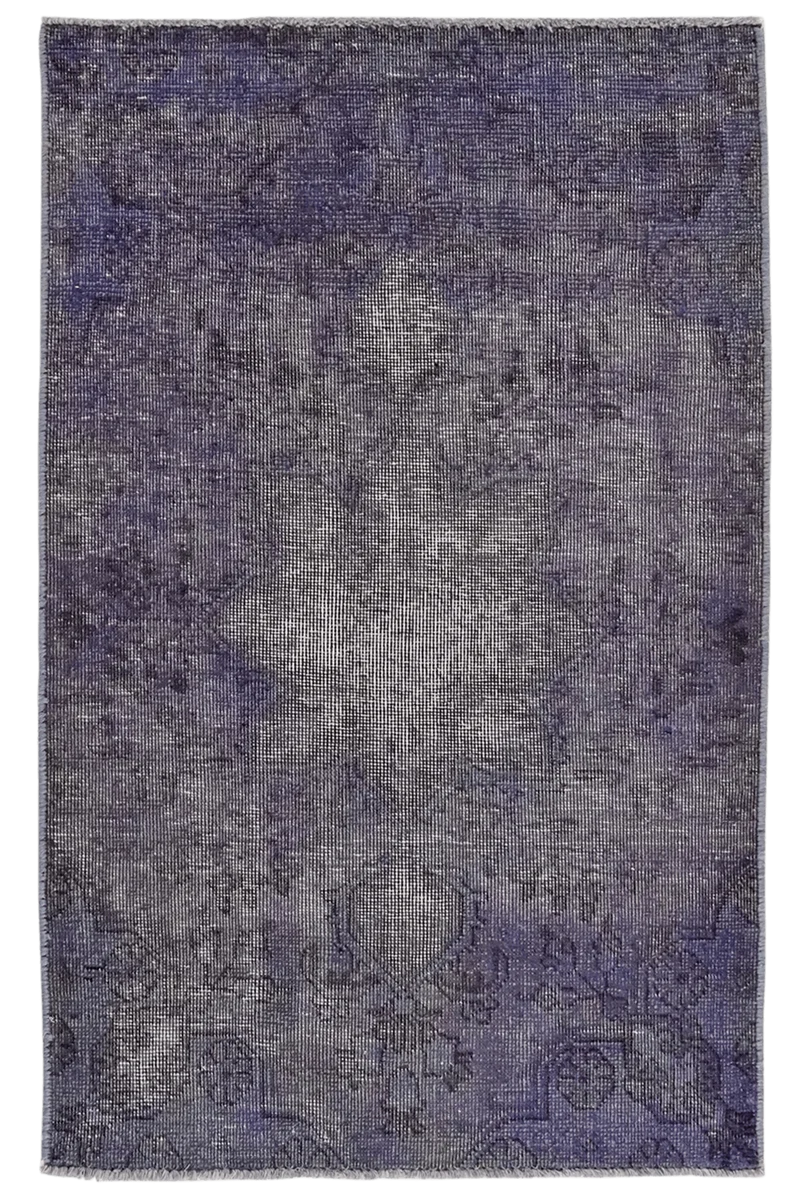 Vintage · Handgeknüpft – Blau, 132x85 cm