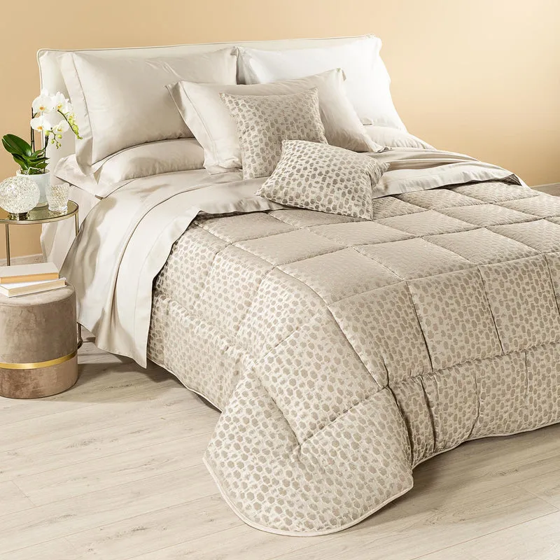 Trapunta gemma Floreale in Raso Jacquard 300 gr/mq