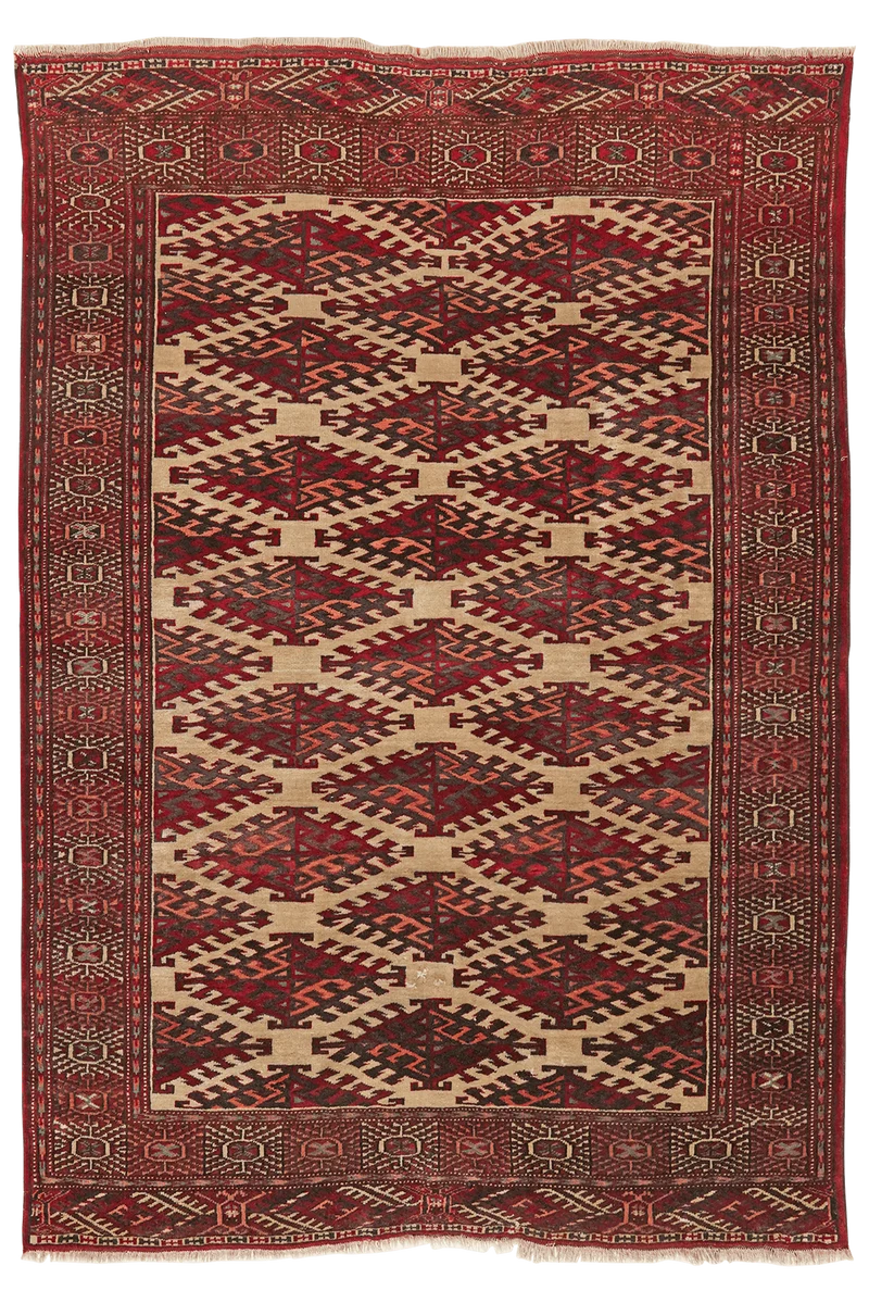 Buchara · Handgeknüpft – Beige, 165x117 cm
