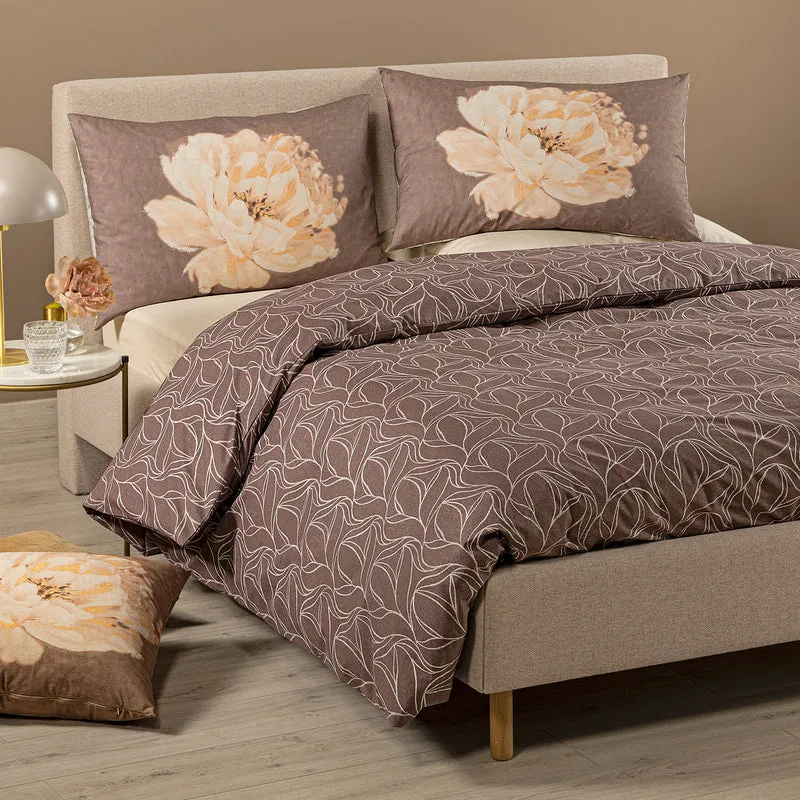 Completo Copripiumino Peony in Cotone
