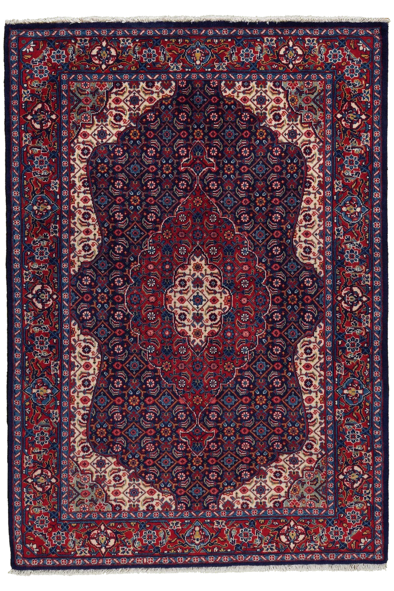 Sarough · Handgeknüpft – Blau, 153x106 cm