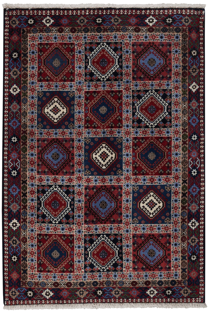 Yalameh · Handgeknüpft – Bunt, 149x103 cm