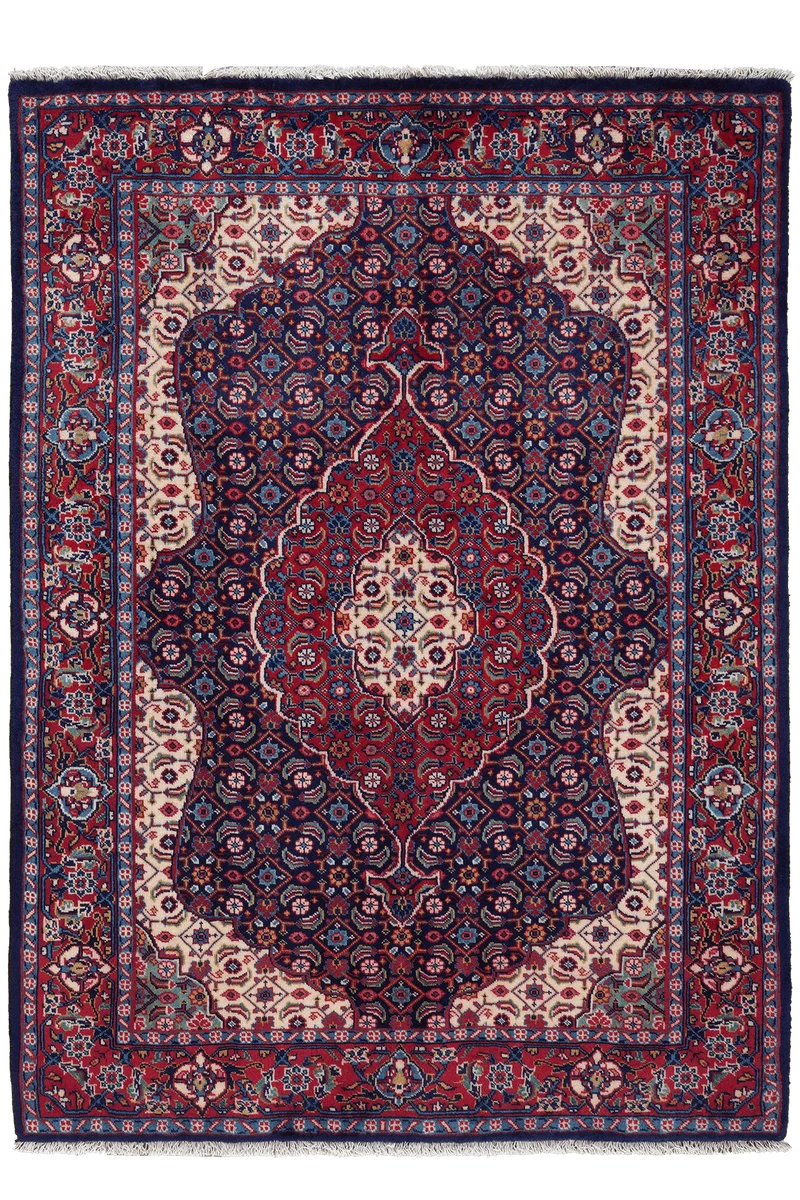 Sarough · Handgeknüpft – Blau, 148x106 cm