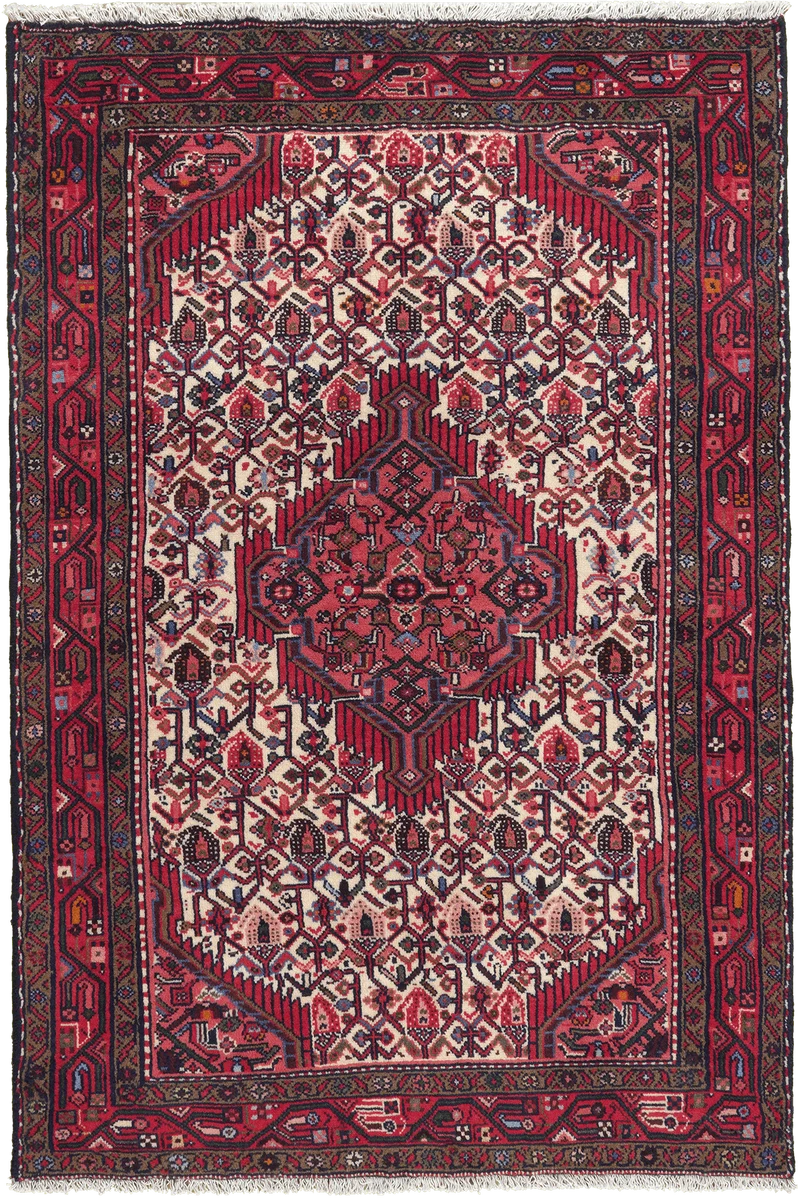 Assadabad · Handgeknüpft – Beige, 152x102 cm