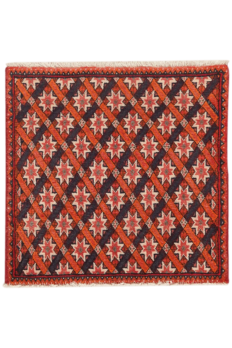 Gashgai · Handgeknüpft – Bunt, 62x66 cm