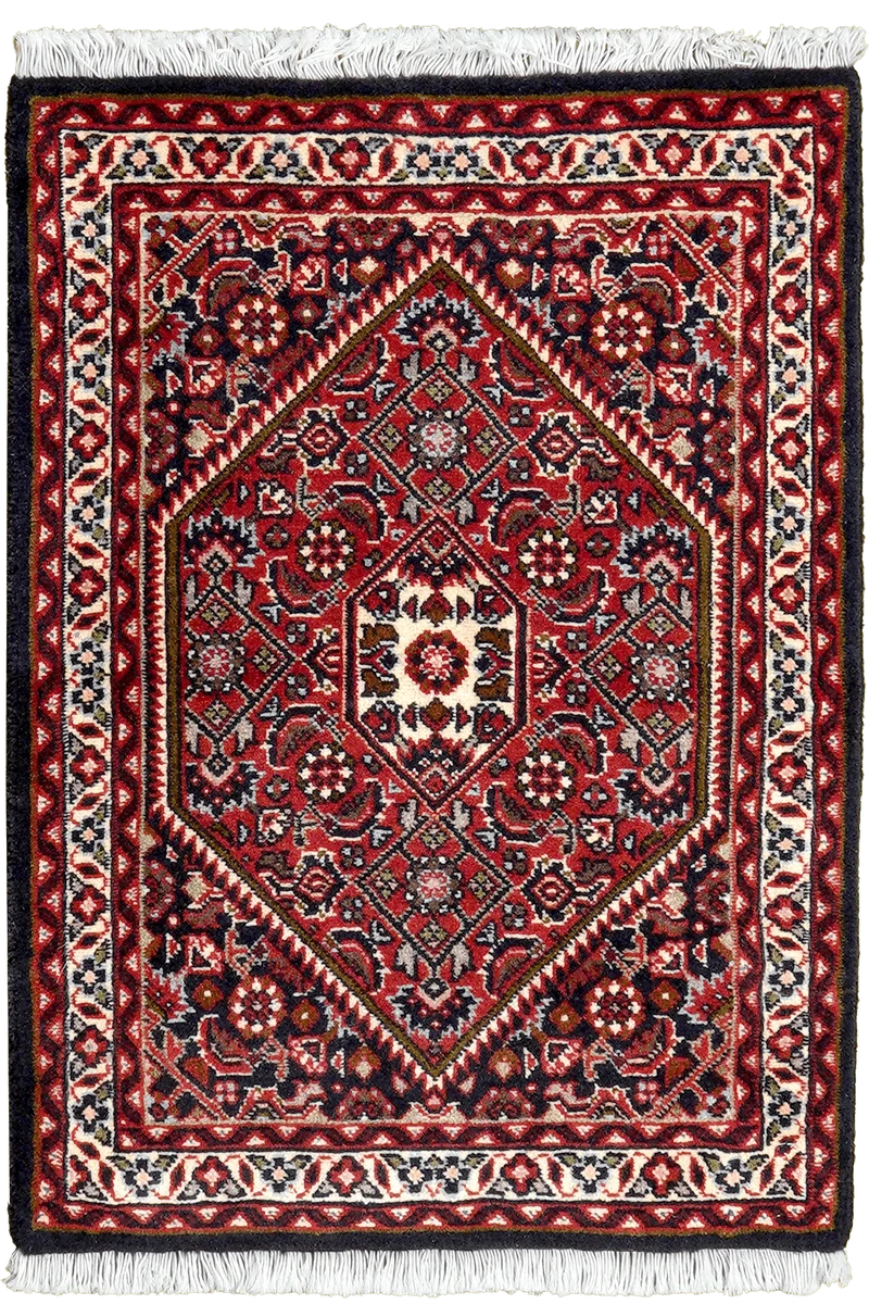 Bidjar Zandjan · Handgeknüpft – Blau, 63x46 cm