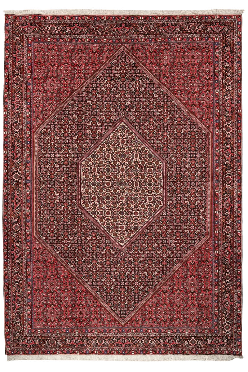 Bidjar · Handgeknüpft – Blau, 298x208 cm