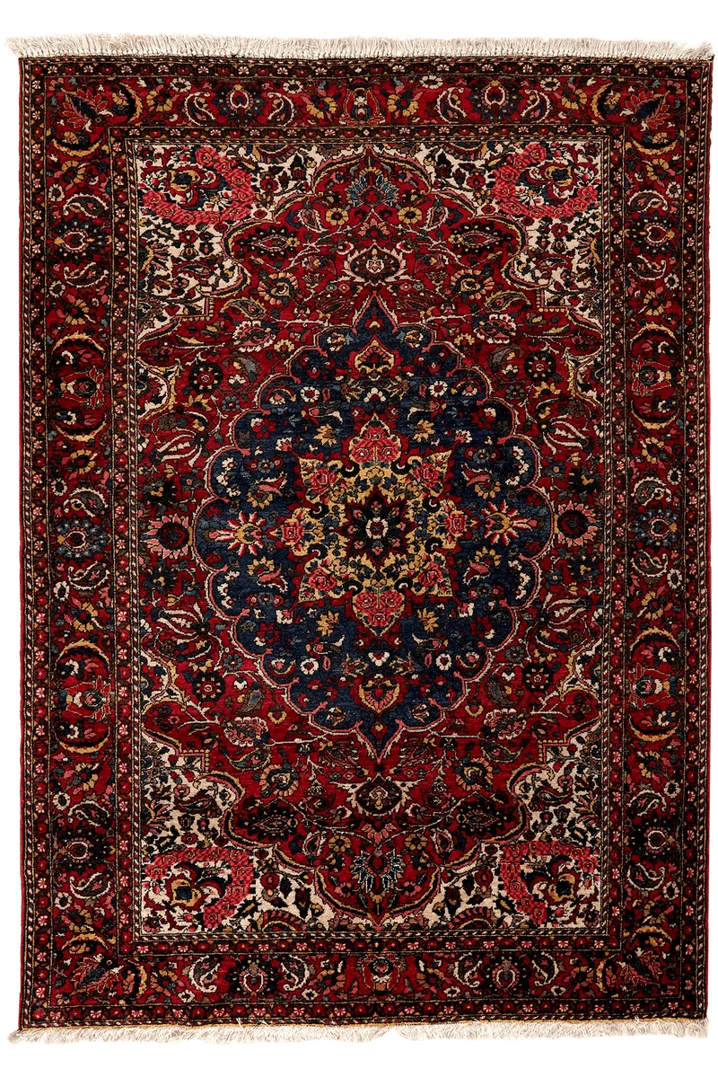 Bakhtiar · Handgeknüpft – Rot, 200x137 cm