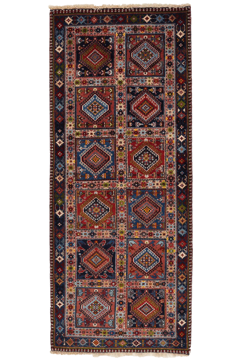 Yalameh · Handgeknüpft – Bunt, 191x78 cm
