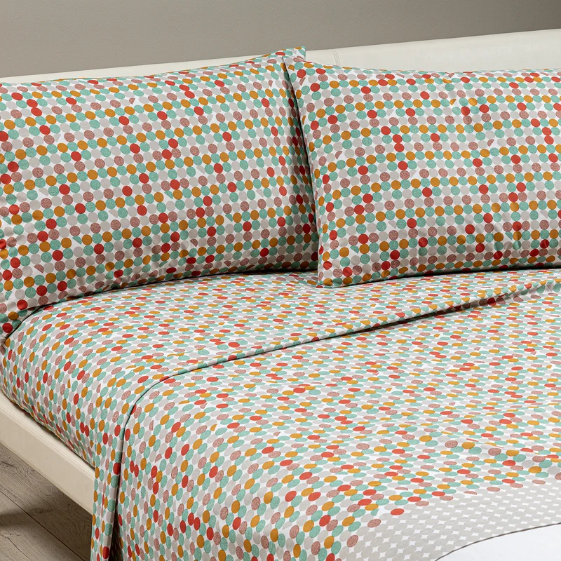 Completo Lenzuola paint in Cotone