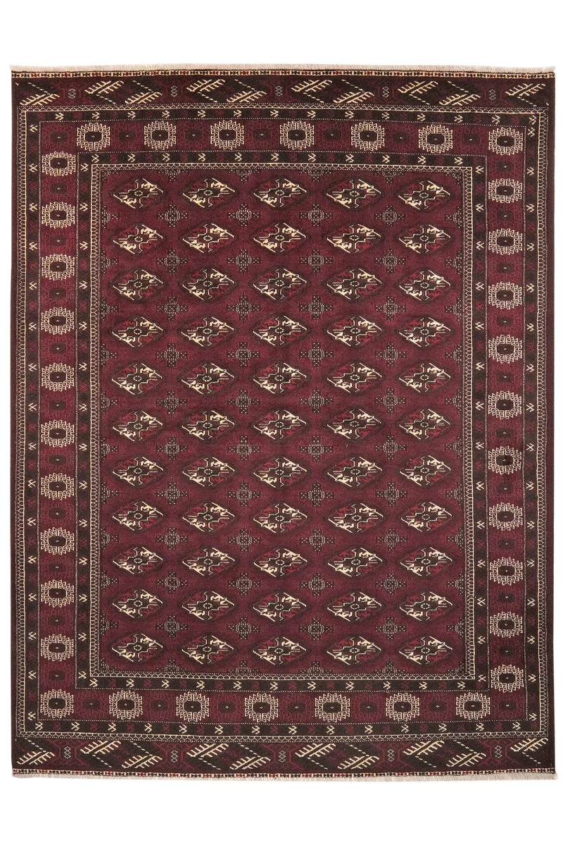 Turkman · Handgeknüpft – Braun, 263x202 cm