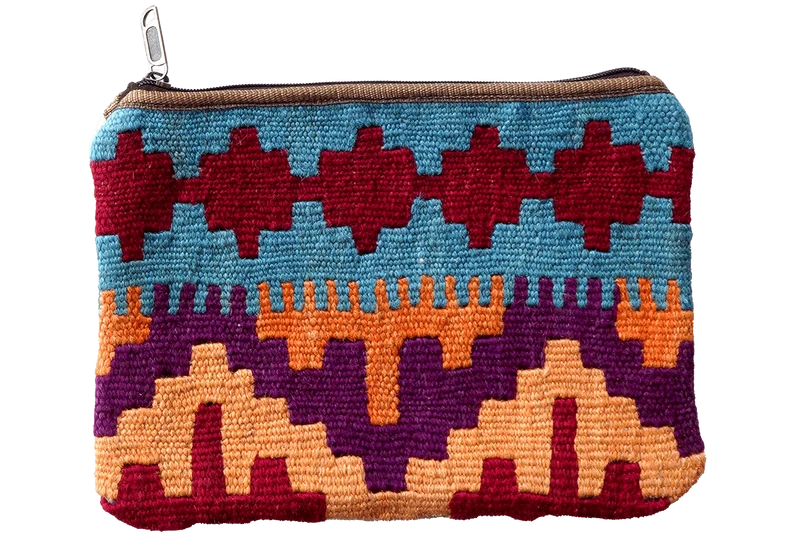 Kelim Bag · Handgefertigt – Bunt, 33x23 cm
