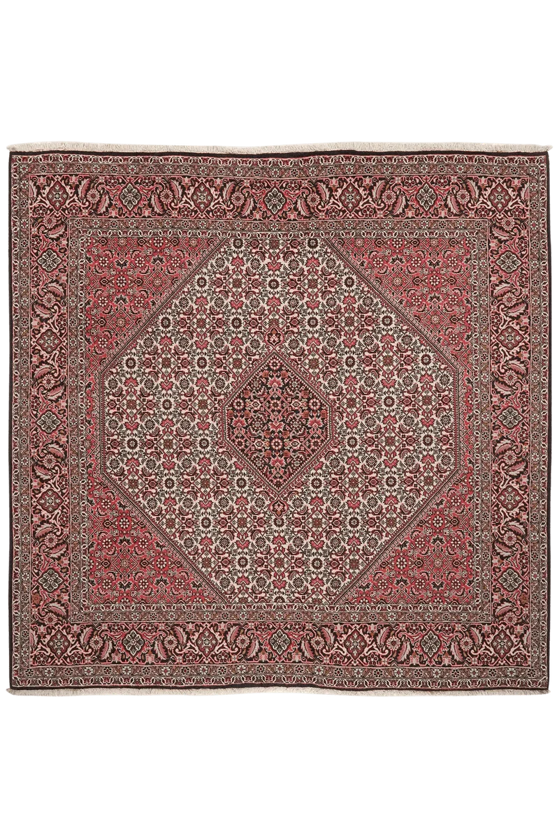 Bidjar Zandjan · Handgeknüpft – Beige, 197x202 cm