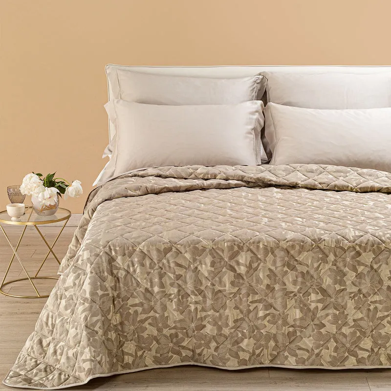 Copriletto Primaverile nabucco in Raso Jacquard 80 gr/mq
