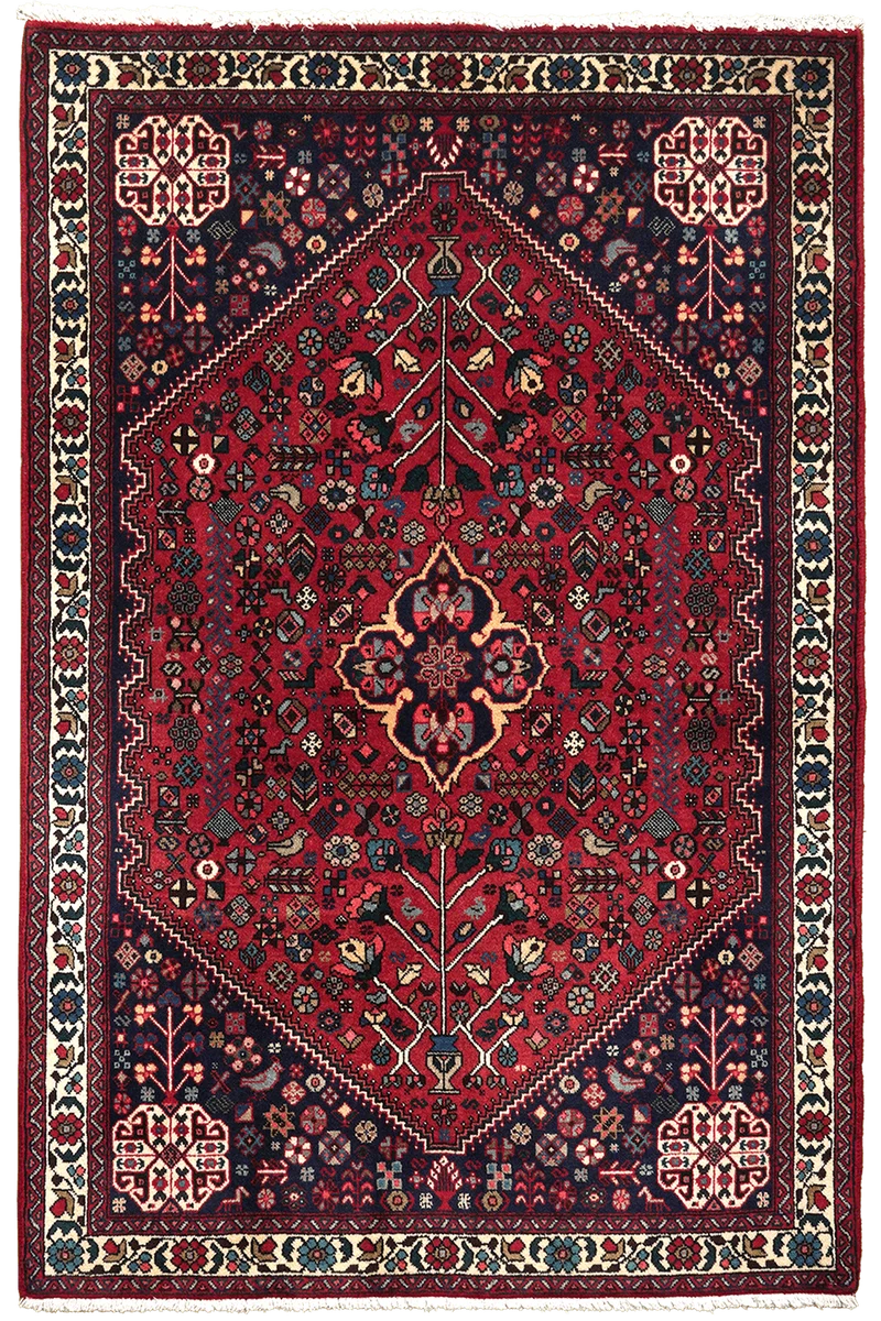 Abadeh · Handgeknüpft – Rot, 157x103 cm