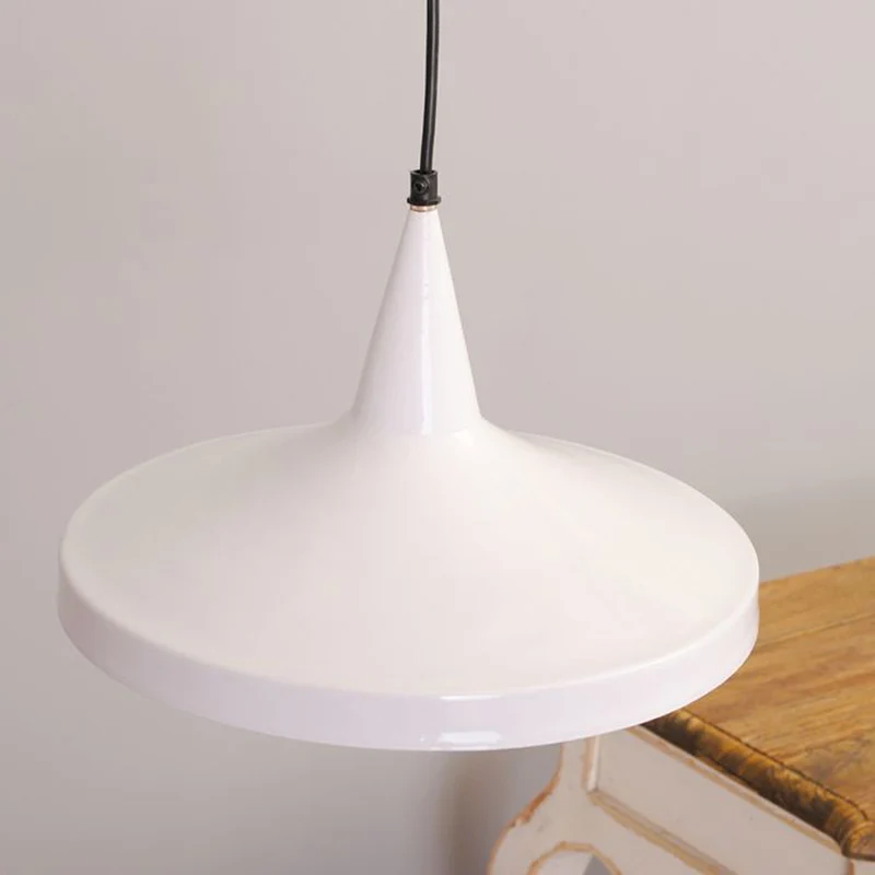 Hängeleuchte JAMES 35cm Fabrik-Design weiß