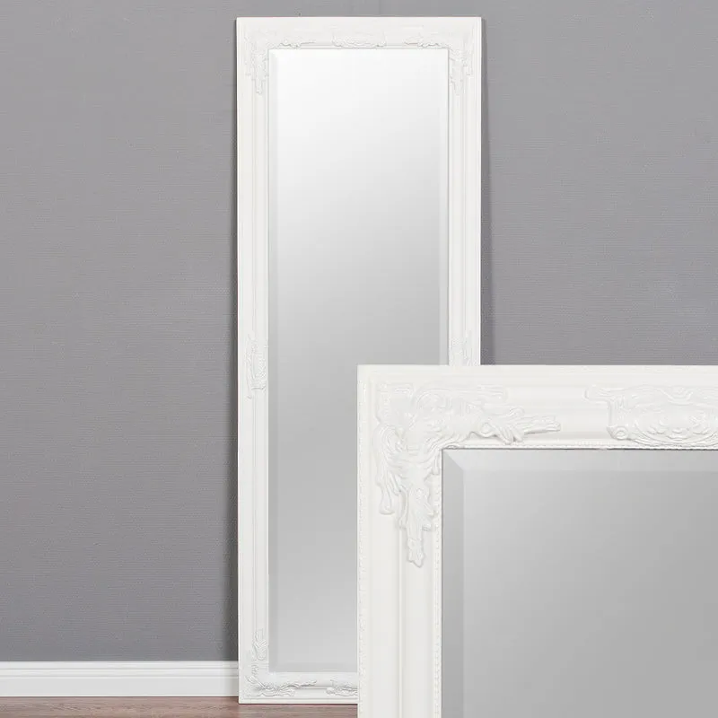 Spiegel BESSA barock pur weiß 140x50cm