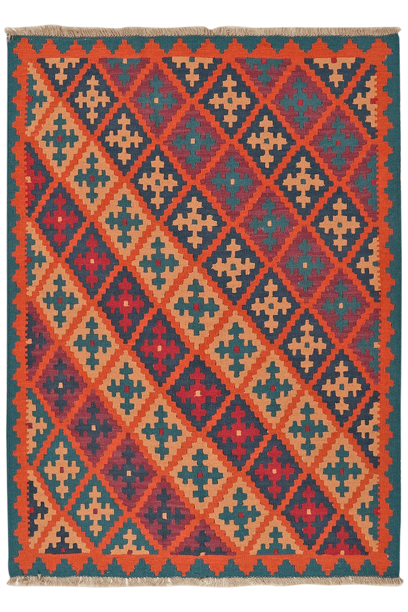 Kelim Gashgai · Handgewebt – Bunt, 171x127 cm