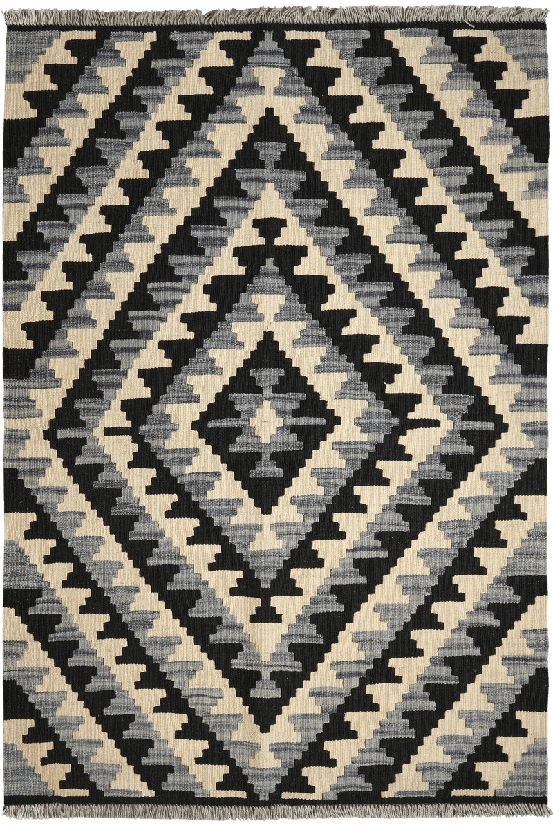 Kelim Gashgai · Handgewebt – Beige, 153x108 cm