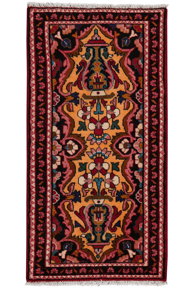 Lilian · Handgeknüpft – Orange, 129x65 cm