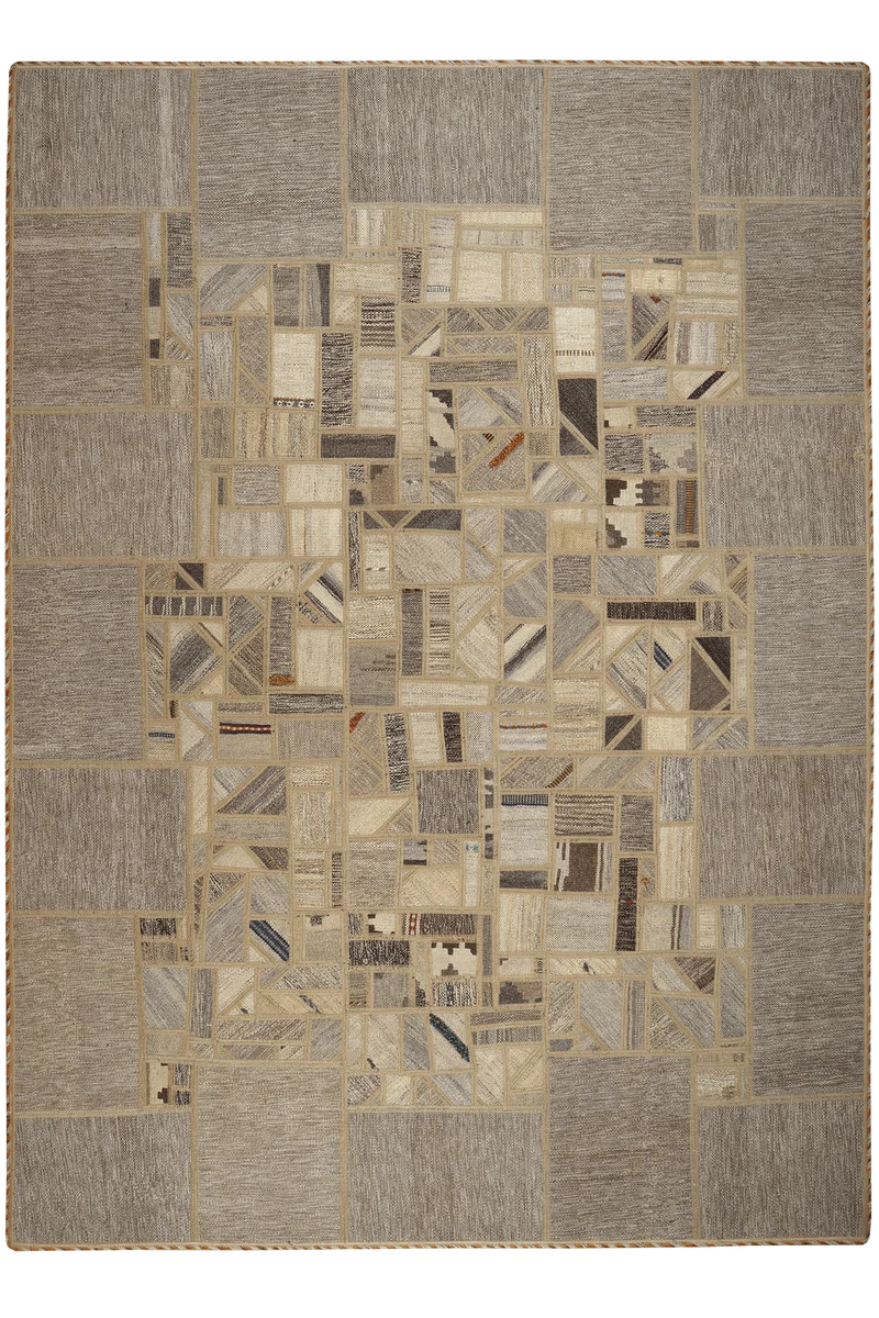 Kelim Tekkeh · Handgewebt – Beige, 237x173 cm