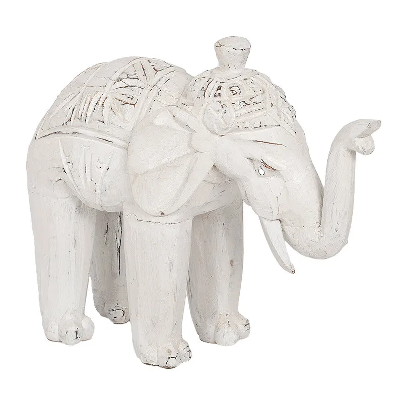 Buchstütze DUMBO-BIG White Wash Albasia