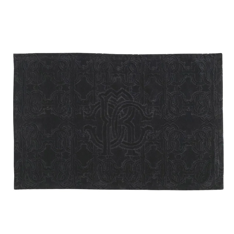 Tappeto d'arredo in Spugna Araldico Roberto Cavalli Tinta Unita