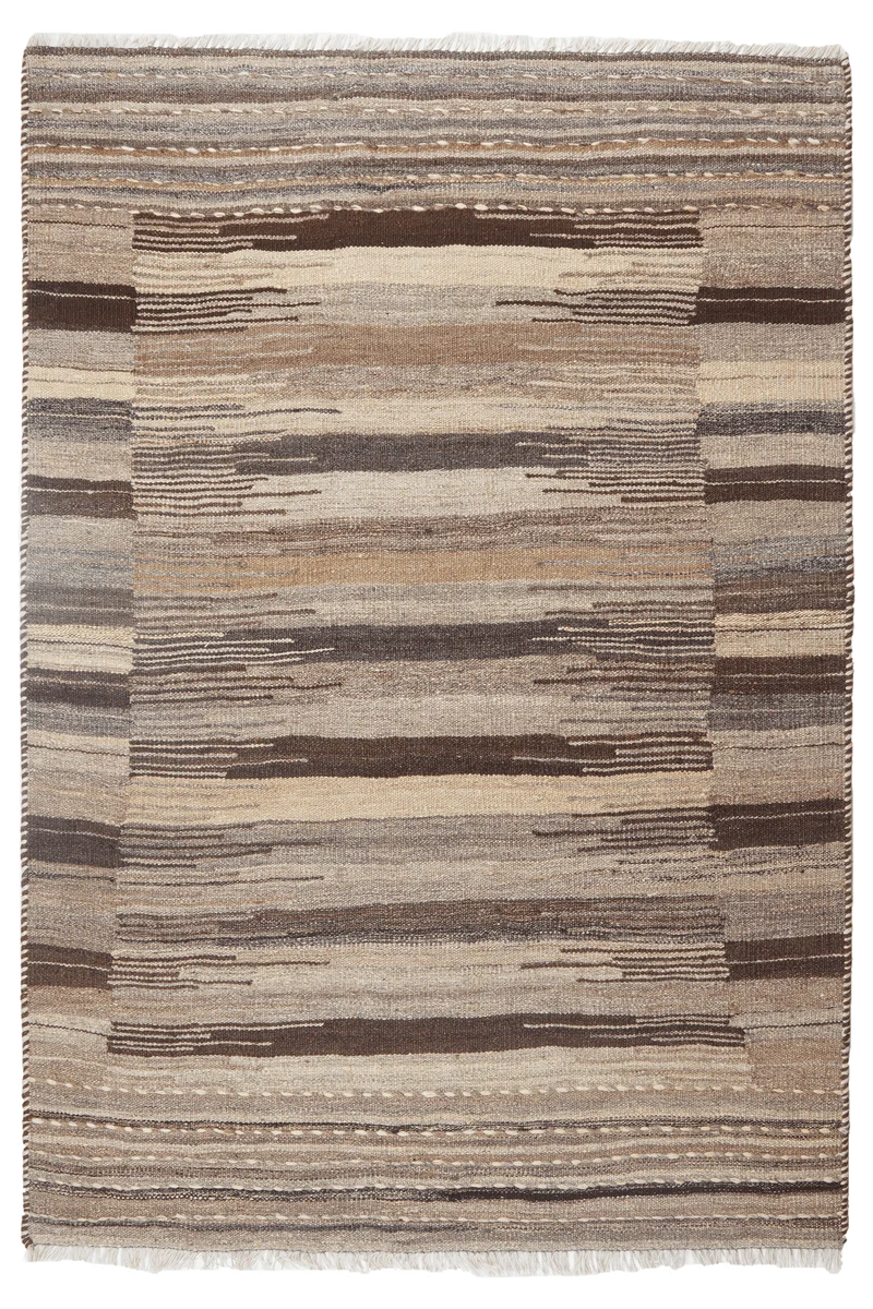 Kelim Gashgai · Handgewebt – Braun, 157x108 cm
