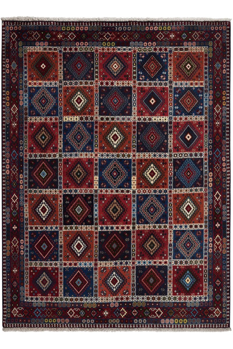 Yalameh · Handgeknüpft – Bunt, 204x151 cm