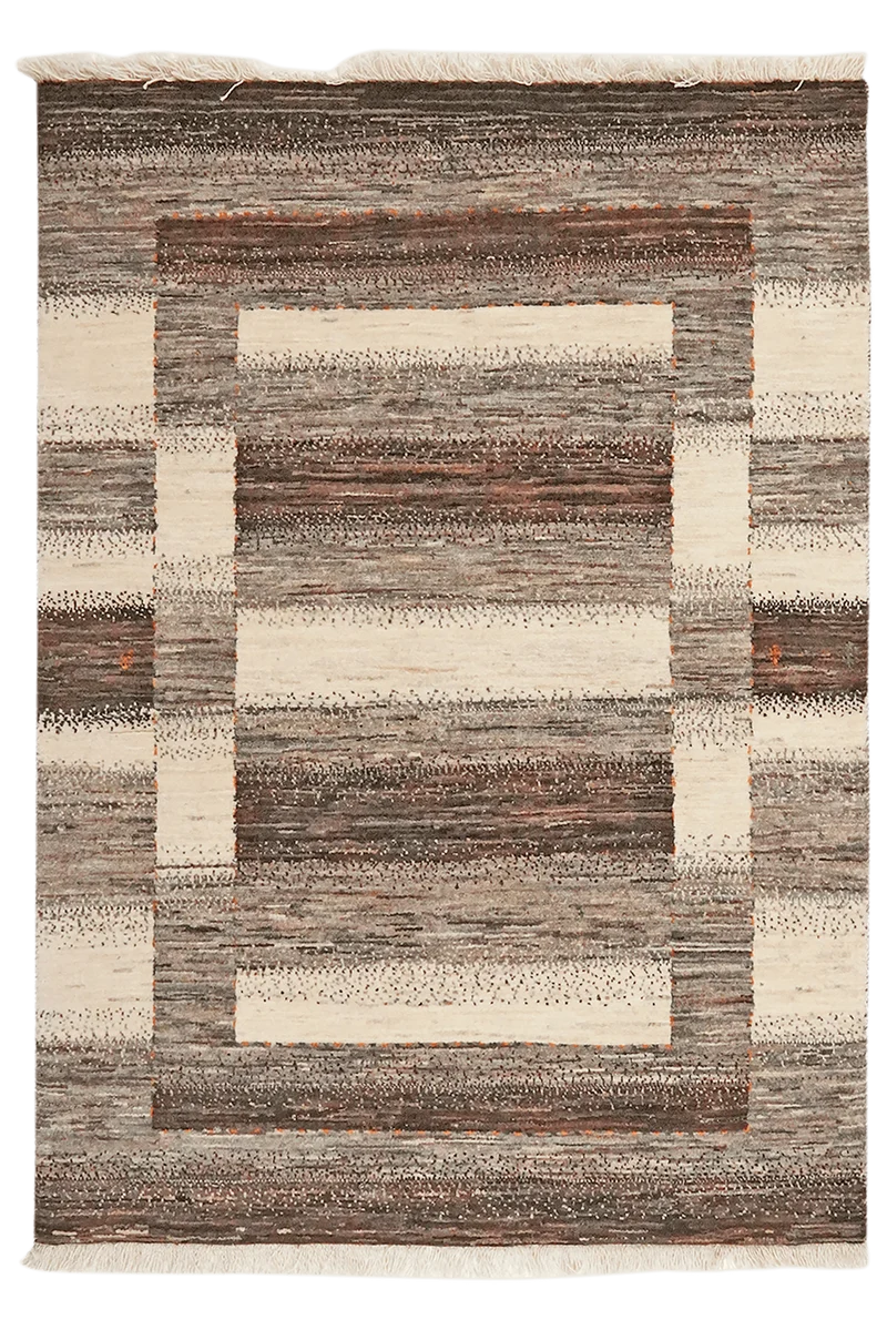Rizbaf · Handgeknüpft – Beige, 140x99 cm