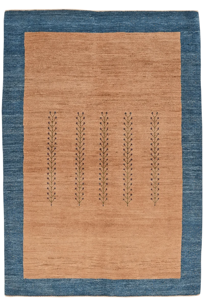 Rizbaf · Handgeknüpft – Braun, 190x131 cm