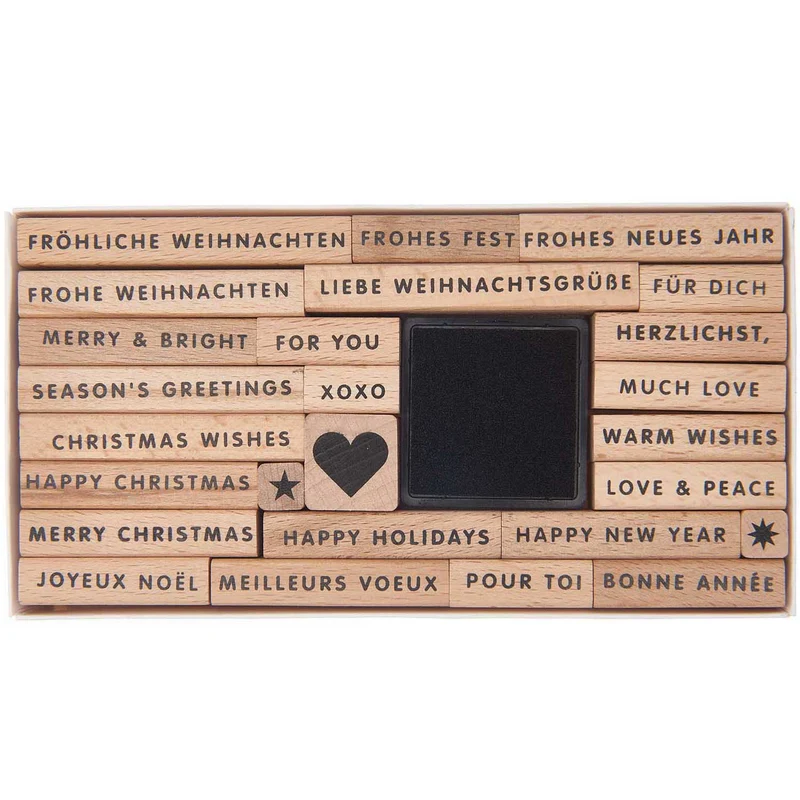 RICO DESIGN Stempelset Merry Christmas